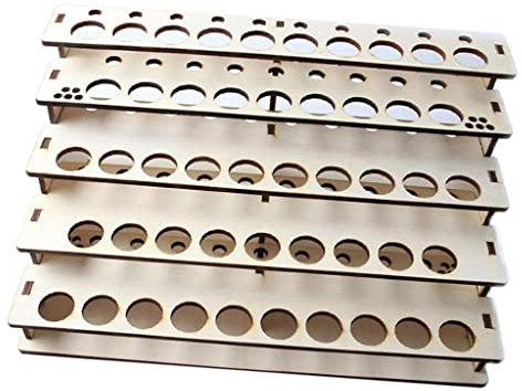 Luwecf Support de Peinture pour 43 Bouteilles Rangement D'outils D'artisanat Peinture de Guerre / / Jeux de Guerre