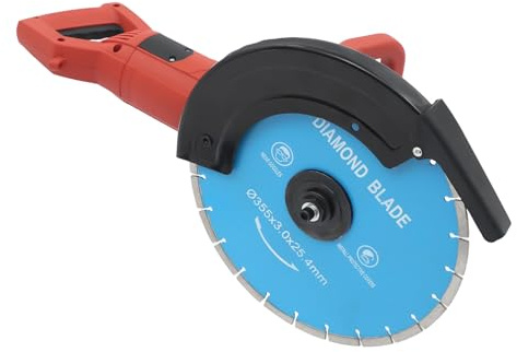 3000W Electric Wall Chaser, 220V Wall Cutting Machine with 180° Rotatable Handle, Electric Circular Saw Cutter for Tiles, Marble, Granite, Wood & Masonry