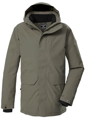 Killtec Herren Kow 85 Mn Prk Outdoorparka/Funktionsparka mit abzippbarer Kapuze
