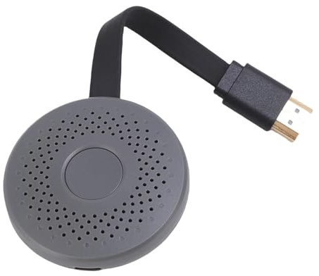 VBESTLIFE Drahtloser HDMI -Adapter 1080p HD -Bildschirm Spiegelung kein WLAN Benötigt USB C Power 2,4g 5G Dual -Band mit DLNA -Unterstützung für Android OS X Siege 10