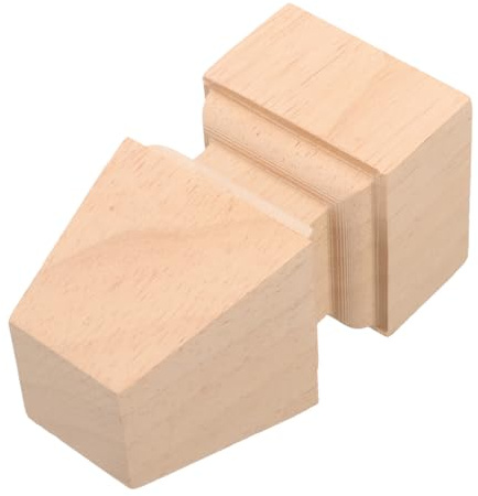FUTUREORYY Massive Holzfüße Möbel Beine Ersatz Stabil für Sofa Tisch Schrank Kommode Robust Tragfähig und rutschfest Praktisch für Wohnzimmer Schlafzimmer Büro