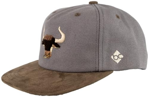 Bavarian Caps Bulle dunkelgrau Snapback dunkelgrau