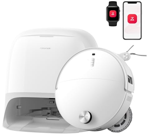 roborock Qrevo Curv 2 Pro Robot Vacuum Cleaner with Mop, 25,000 Pa Suction | Zero-Tangle, 3.14-Inch Ultra Slim, AI Obstacle Avoidance, 100°C Hot-Water Mop Washing, Multifunctional Dock 3.0 Hygiene+