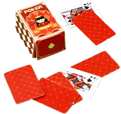 Generisch Spielkarten Set Mit 54 Karten Fingergroße Tischunterhaltung