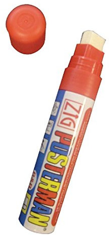 Securit Zig Poster Man Kreidemarker, rote Spitze, andere, weiß, 9 x 12 x 10 cm