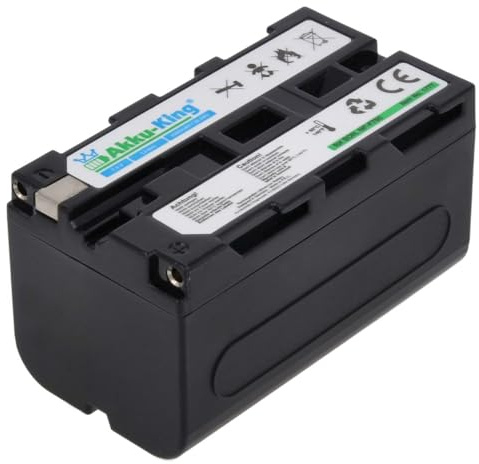 Akku-King Akku kompatibel mit Sony NP-F330, NP-F530, NP-F550, NP-F930 Li-Ion - 5200mAh - für NEX-EA50, CCD-SC5, DCR-TR8000, DSR-200, HVL-ML20, HVR-Z1J