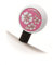 Electra Ventilkappen Hawaii Bubble Valve Caps pink