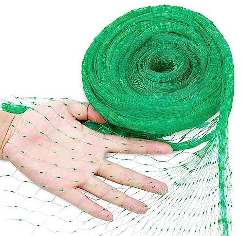 2 x Filets Jardin - Chaque 2m x 10m - Maille Forte Fine - Peut Etre Coupé à Taille Requise - Protéger les Semis / Légumes / Fruits SOFT / Plantes / Etangs