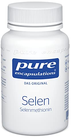 Pure Encapsulations - Selen (Selenmethionin) - Hochwertiges Selen für Schilddrüse und Immunsystem - 180 Kapseln