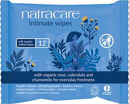 Natracare Organic Cotton Intimate Wipes