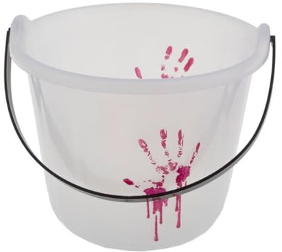 Generique - Nachtleuchtender Eimer mit Blut Halloween-Deko