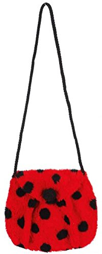 O41162 Käfer Marienkäfer Plüsch umhänge Tasche