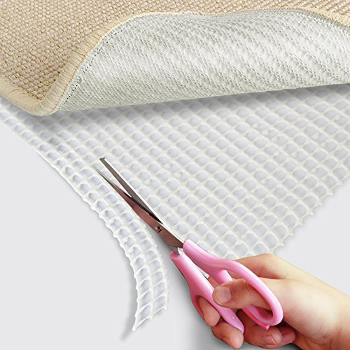 casa pura Universal Teppichunterlage für Teppiche und Läufer| Teppich Unterlage für erstklassigen Trittkomfort | Rutsch Stopp für Glatte Böden | 60x100 cm