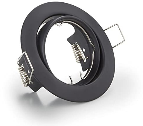 Trio Leuchten Einbauleuchten Jura 650100132, Metall Schwarz matt, exkl. 1x GU10, schwenkbar