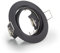 Trio Leuchten Einbauleuchten Jura 650100132, Metall Schwarz matt, exkl. 1x GU10, schwenkbar