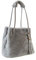 Ulisty Damen Herbst Winter Kunstpelz Schultertasche Plüsch Handtasche Flauschige Beuteltasche Quaste Umhängetasche grau