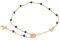 Goldarmband 585 14k Gold Gelbgold Rosenkranz Zirkonia Gravur
