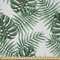 ABAKUHAUS Blatt Stoff als Meterware, Palm Mango Banana Tree, Microfaser Multi Zweck Dekostoff für Kunsthandwerke, 3M (230x300cm), Grün White