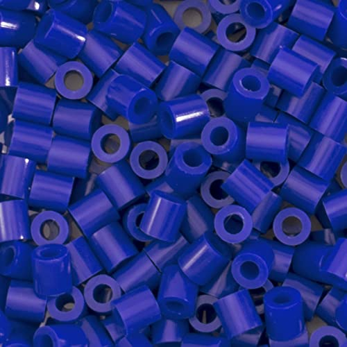 Vaessen Creative Perles à Repasser - Bleu - 1100 perles - pour Bijoux, Decorations DIY et Loisirs Créaifs