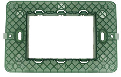 Supporto Compatibile Con Vimar Plana, Supporto Per Scatola 502 503 504 507 (3 Moduli/Posti)