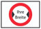 HB-Druck Durchfahrtsbreite Schild mit Ihrer Wunschbreite Symbol A5 (148x210mm)