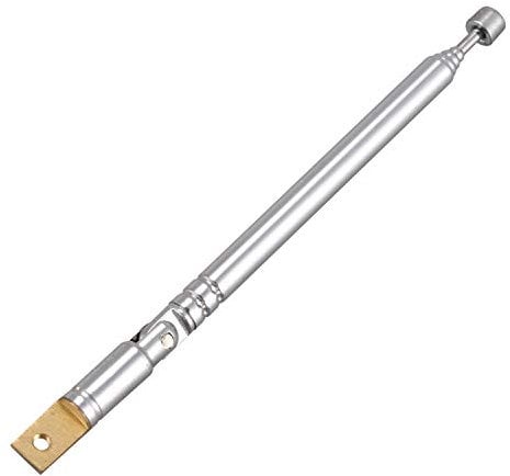 SovelyBoFan Replacement 25.4cm 10 5 Sections Telescopic Antenna Aerial for Radio TV