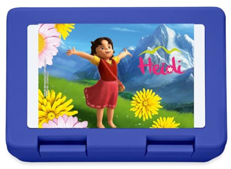 Spreadshirt Heidi In Den Alpen Brotdose Lunchbox, One size, Royalblau