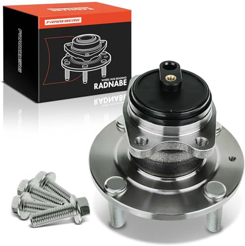 Frankberg Radlager Radlagersatz Hinterachse Flansch-Rad ⌀136,7 Mit ABS Gehäusesensor Kompatibel mit Forfour 454 Colt VI Z2A Z3A Replace# MR594142