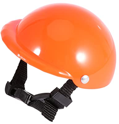 POPETPOP Welpen Hund Hut Haustier Helm Weiche Polsterung Regen/Sonne 1pc