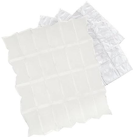 rockible 120Pcs Ice Packs Freezer Packs Protable Ice Pack Blocks Ice Pack Freezer Blocks for Cool Box Cooler Accessories for Lunch Bags Shipping Food Fresh Cold Food Storage Camping Fishing Travel