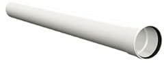 Tubo Raccordo Prolunga Rigido Scarico Fumi Caldaia Condensazione PPs 100cm (ø 60)