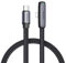 McDodo Câble USB C vers Lightning 36 W - Câble de Chargement Court à 90 Degrés en Nylon pour iPhone 14, 13, 12, 11, XS, XS Max, XR, X, 8, 8Plus - Charge Rapide