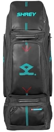 Shrey Meta 100 Duffle Cricket-Tasche, Schwarz