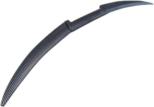 QDFNJYONG Auto Heckspoiler für Mi-NI One Cooper R50 R52 R53 R55 R56 R60 R61, Auto Kofferraumspoiler,Heckflügel,Dekoration Tuning Zubehör,B/Carbon Fiber Look