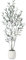 Fopamtri Olivier Artificiel 150 cm Plantes Artificielles Interieur avec Fruits, Fausse Plante Olivier en Blanc Pot pour Maison Chambre Bureau Balcon Déco (1 Pièce)