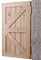 Unbemalt Pendeltür holz, Cafe Schwingtüren, Mit Automatischer Schließen, Holz Cowboy Bar Saloon Tür Auto Close Edelstahl Scharniere, Robuste Einzeltür(Size:60x90cm(W23.62xH35.43in))