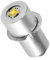 Uadme 1 Stück P13.5S 3W LED Taschenlampe Ersatzbirne Torch Lampe Notarbeitslicht (Warmweiß)