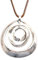 COOLLA Necklace Vintage Boho Style Multilayer Pendant Long Sweater Necklace Jewelry for Women Men with Adjustable Cord (silver)