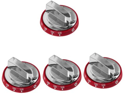 Uonlytech 4stücke Thermostat Drehknopf Für Ofen Und Gasherd Temperaturregelung Einsetzbar Einfache Handhabung Präzise Temperaturkontrolle Sicher Und Zuverlässig