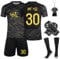 Heartsking Football Kits for Kids, Soccer Jerseys New Kids Football Kits Boys Girls, Football Training Shirts Shorts Socks Guard Plate and Keychain, Gifts for Children