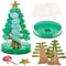 Baker Ross FN348 Arbres de Noël magiques - Lot de 2, Bricolage en cristal pour les enfants, Décorations de Noël pour les enfants