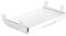 OSteed Under Desk Drawer Organizer 54cm White Upgraded with Adjustable Brackets, Sliding Pull-Out Under Table Pencil Drawer, Office Standing Desk Drawer Attachment for Workbench