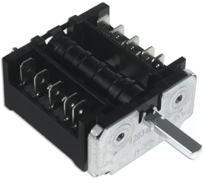 Interruptor selector giratorio para freidora de horno, 2 posiciones, compatible con Fagor Ego 250 V 16 A 4203400009