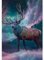 TWYYDP 1500 Piece Jigsaw Puzzles for Adults Night Starry Sky Elk Scenery Wooden Puzzles Games for Seniors