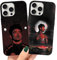 TBNMBGY 2 Stück Handyhülle für Apple iPhone 14 Pro Max 6,7 Hülle, Schwarz Silikon Weich TPU Schutzhülle mit Formula 1 Rennfahrer Aesthetic Muster Design Case Cover für iPhone 14 Pro Max