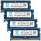 32GB ddr3 ram 4 x 8GB 32 GB DDR3/DDR3L 1600 MHz PC3-12800 /PC3L-12800S CL11 1.35V/1.5V 2Rx8 SODIMM 204 Pin per portatile