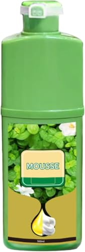 Tinte natural para el cabello, mousse botánica de larga duración, tinte botánico saludable, apto para peluquería, uso diario, baño y viajes.
