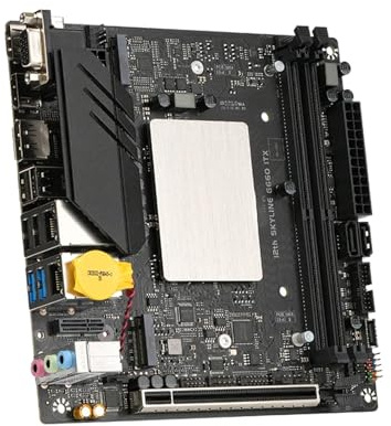 Scheda madre Fit For ERYING Mini ITX LGA 1700 Motherboard CPU Combo Interposer Kit i5 12500H Procesador 12C16T DDR4 RAM Gaming PC Computer placa mae