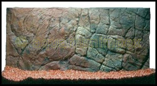 3D Aquarium Rückwand 50x30 Aquariumrückwand Dünn