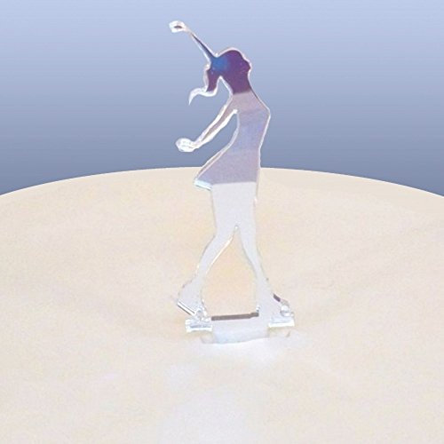 ServeWell Ice Skater Cake Topper - Large, Multicoloured, 1 Count, Cake Topper, Special Occasion, Christmas